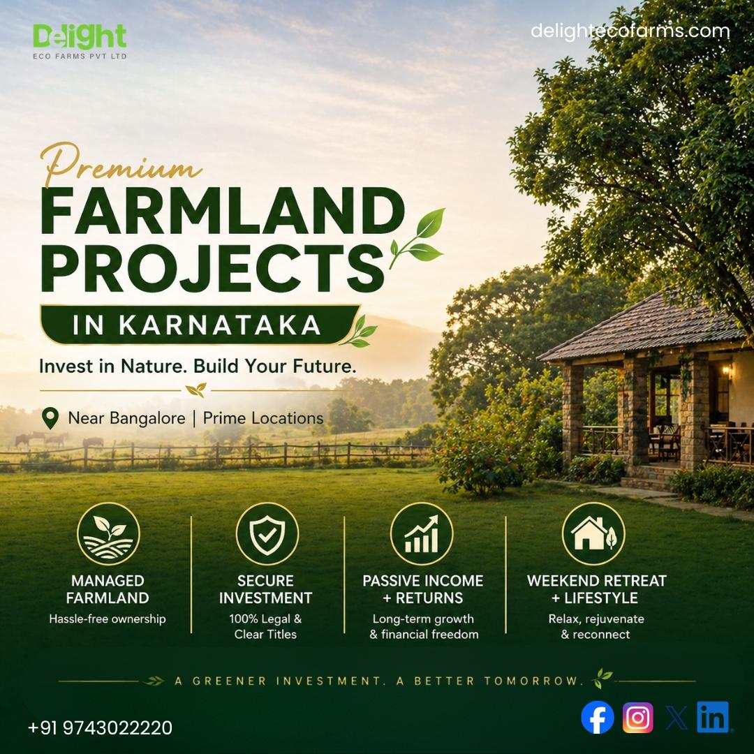 Agricultural Land for Sale in Anantapur | Delight Eco Farms — photo 1