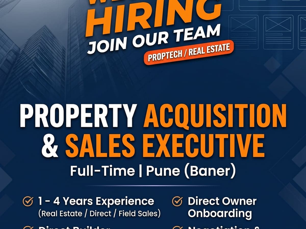 Sales & Property Acquisition Executive — PropTech (Verra.Global)