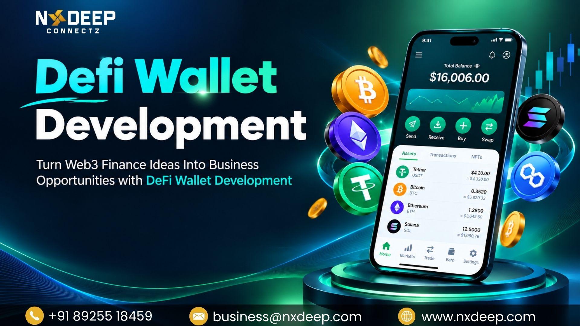 Build Your Digital Finance Business with DeFi Wallet Development