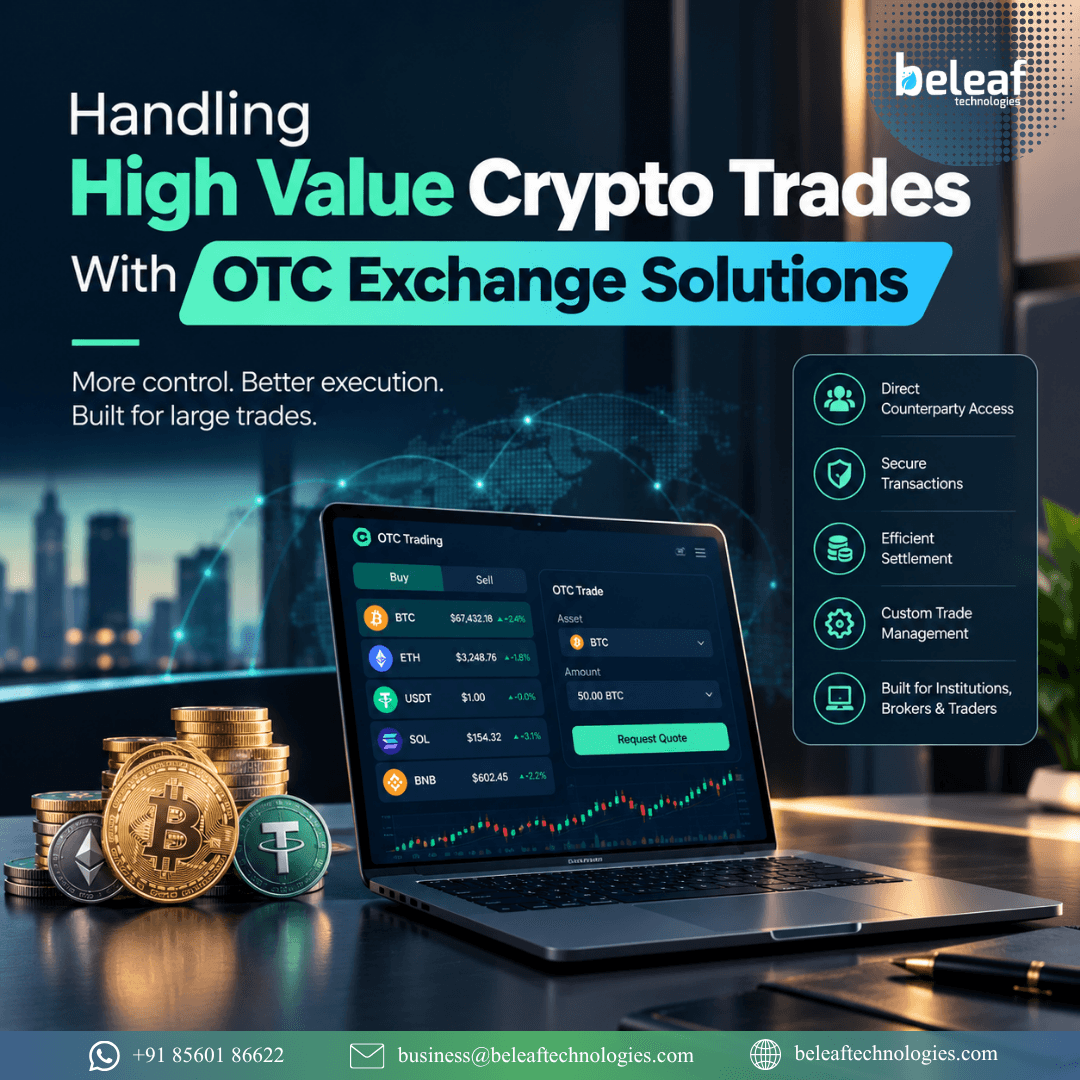 Handling High Value Crypto Trades With OTC Exchange Solutions