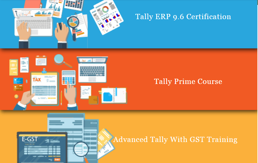 Tally Certification in Laxmi Nagar, Nirman Vihar, Preet Vihar, Delhi, SLA Institute, Accounting, Taxation, GST & SAP FICO Classes, 100% Job,