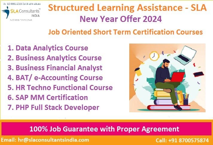 Python Data Science Training Course in Delhi, 100% Placement[2024] - Data Scientist Course in Gurgaon, SLA Analytics and Data Science Institute,