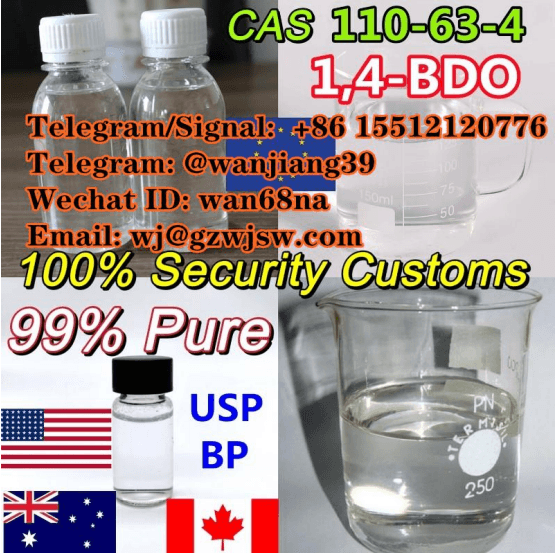 wj@gzwjsw.com 1,4-Butanediol, CAS 110-63-4 110-64-5 bdo GBL GHB
