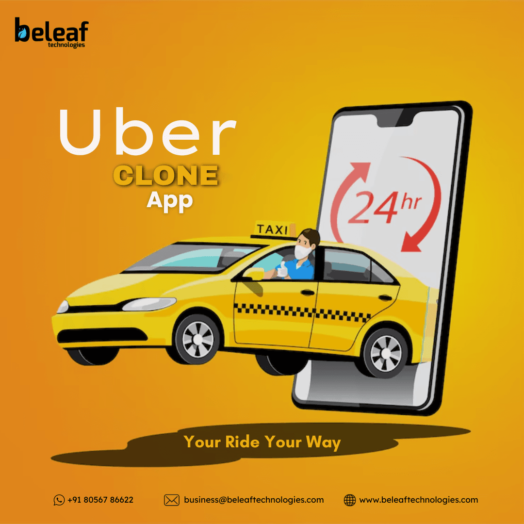 Build Your Own Uber Clone App With Beleaf Technologies — photo 1