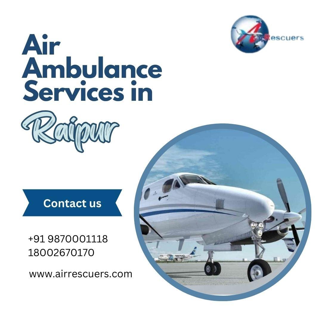 24/7 Reliable Air Ambulance Services in Raipur with Expert Care — photo 1