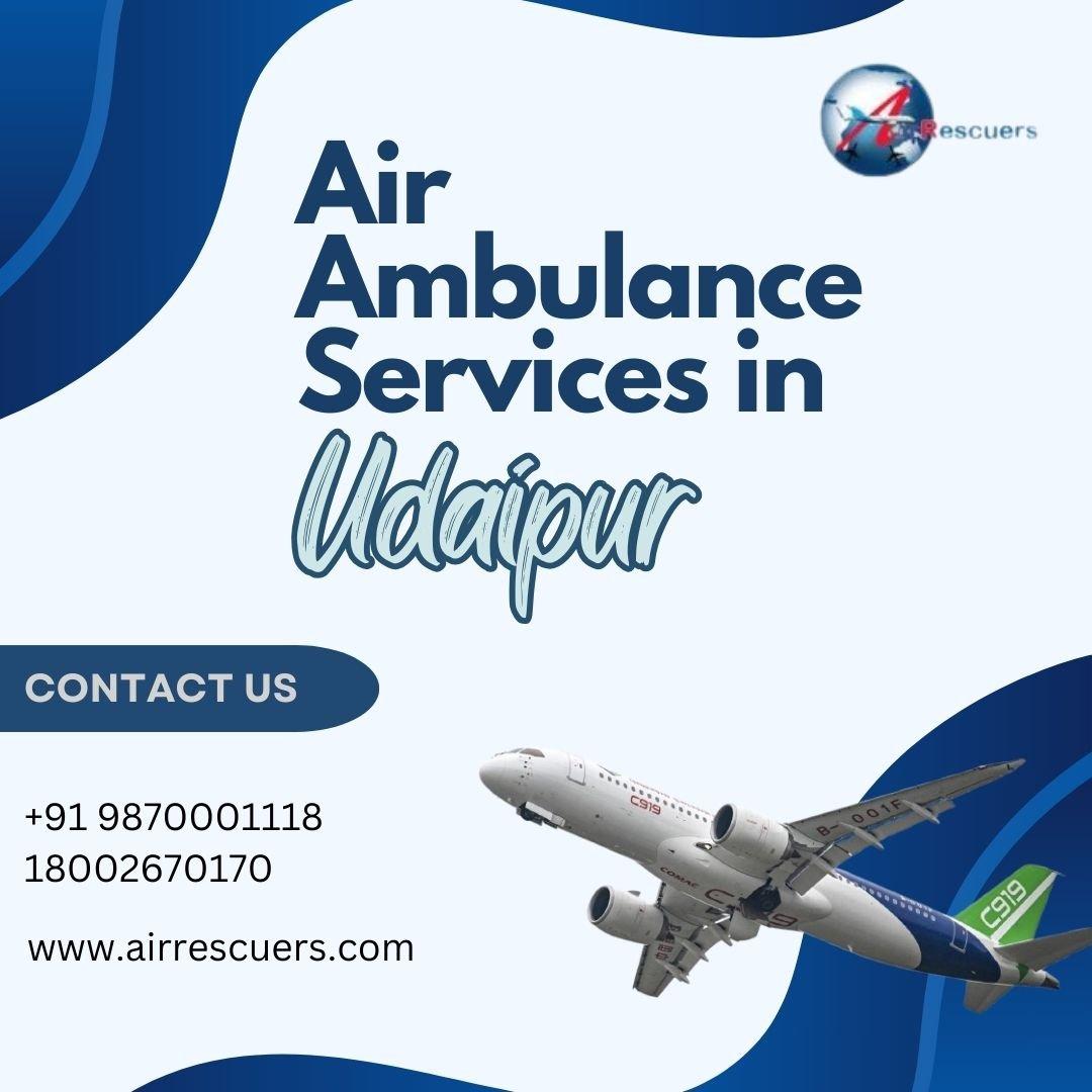 Fast & Reliable Air Ambulance Services in Udaipur — photo 1