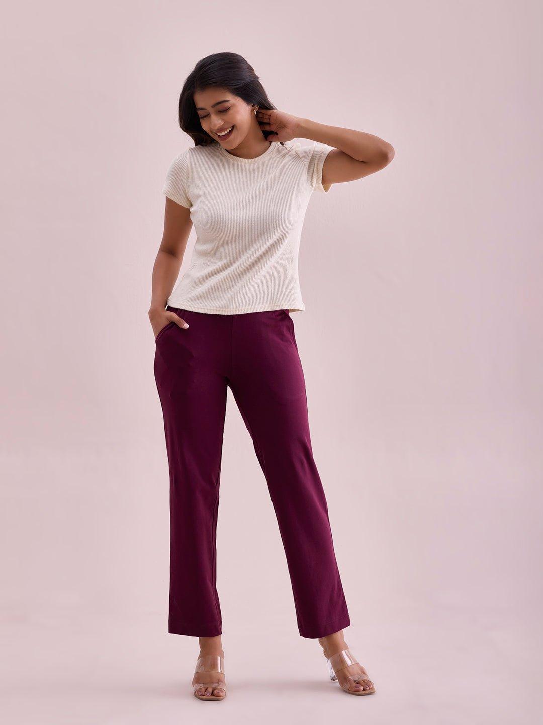 Get Sporty Chic with Go Colors Trendy Sports Pants for Women — photo 1