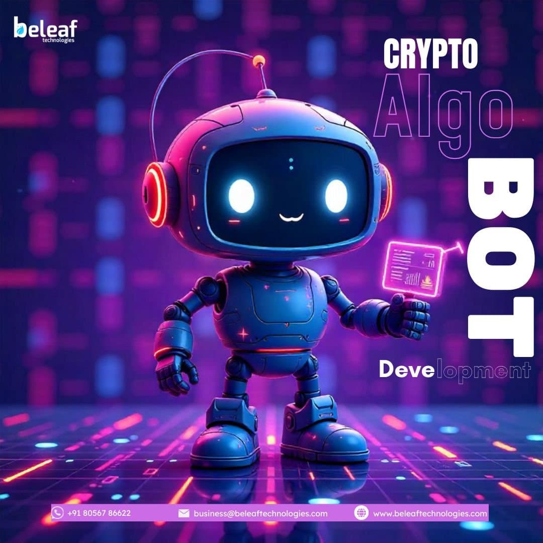 Get Best Crypto Algo Trading Bot With Beleaf Technologies