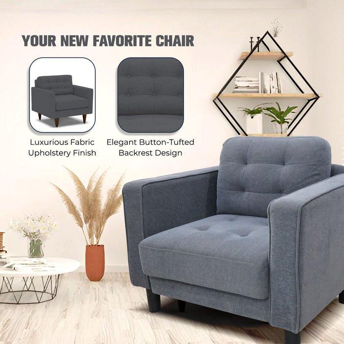 Jeometri Single Sofa – Designed for Solo Comfort, Built with Class