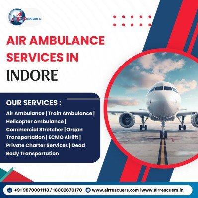 Air Ambulance Services in Indore | 24/7 Emergency Medical – Air Rescuers — photo 1