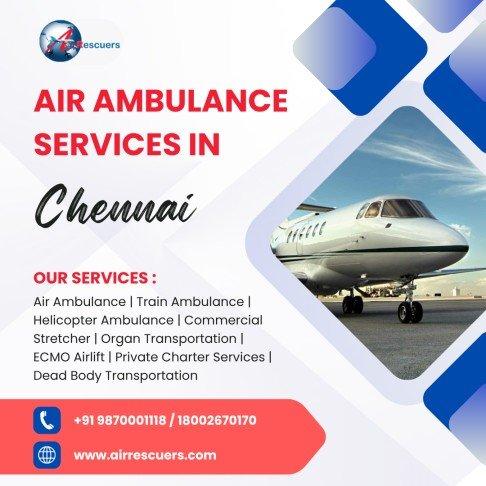 Fast & Reliable Air Ambulance Services in Chennai — photo 1