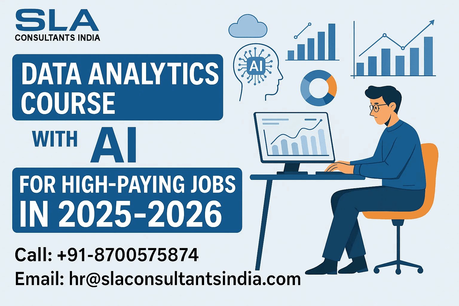 Data Analyst Course in Noida, Sector 85, Free Alteryx, R Business Analytics with AI by SLA Consultants Noida,  Update Skills for 2026 Jobs