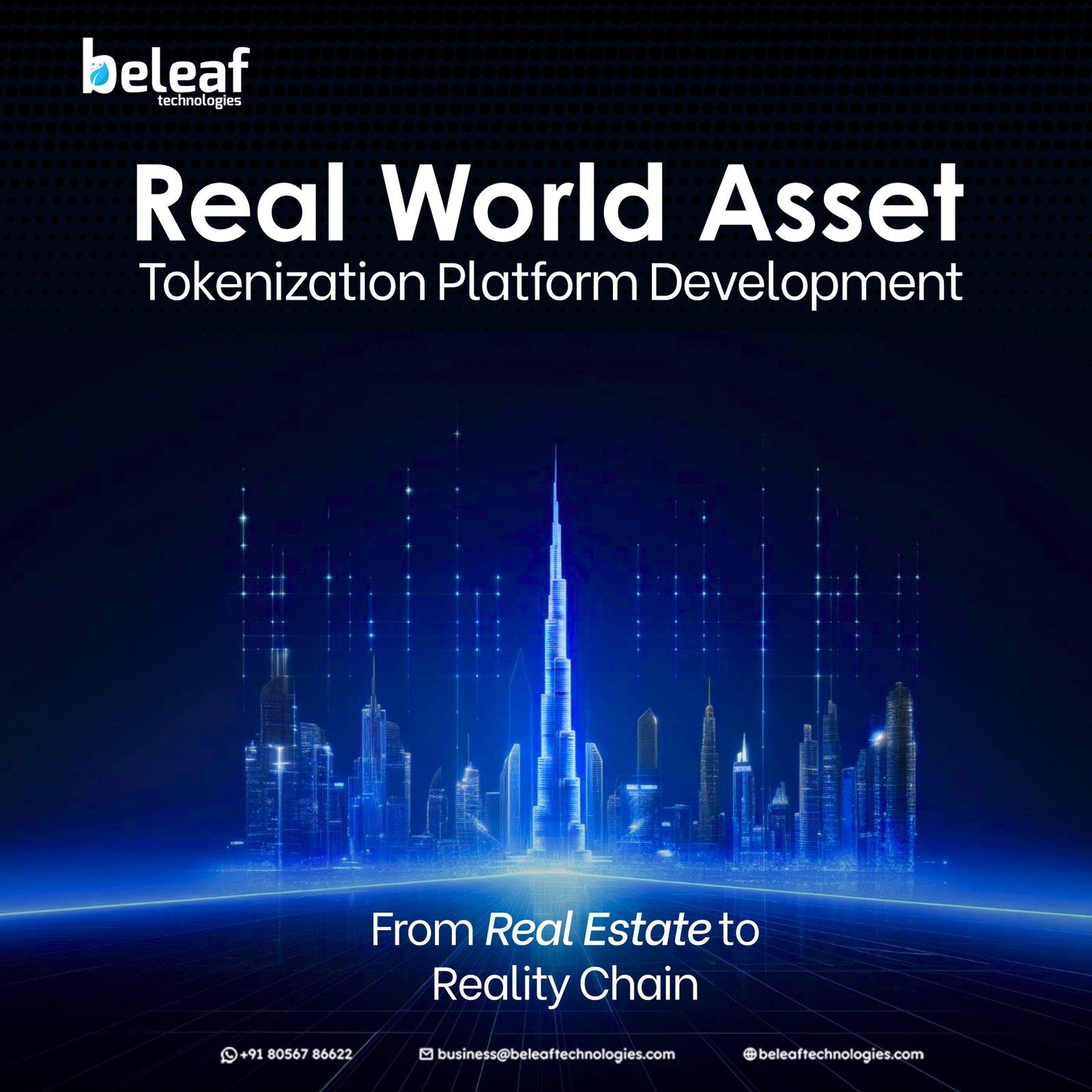 Top Real World Asset Tokenization Development - Beleaf Technologies
