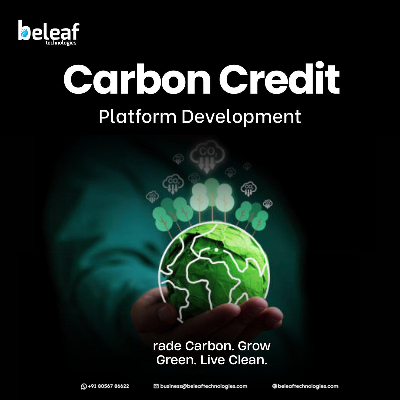 Top Carbon Credit Platform Development - Beleaf Technologies