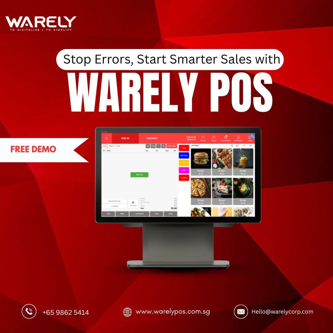 Stop Manual Mistakes — Warely POS Handles Your Sales
