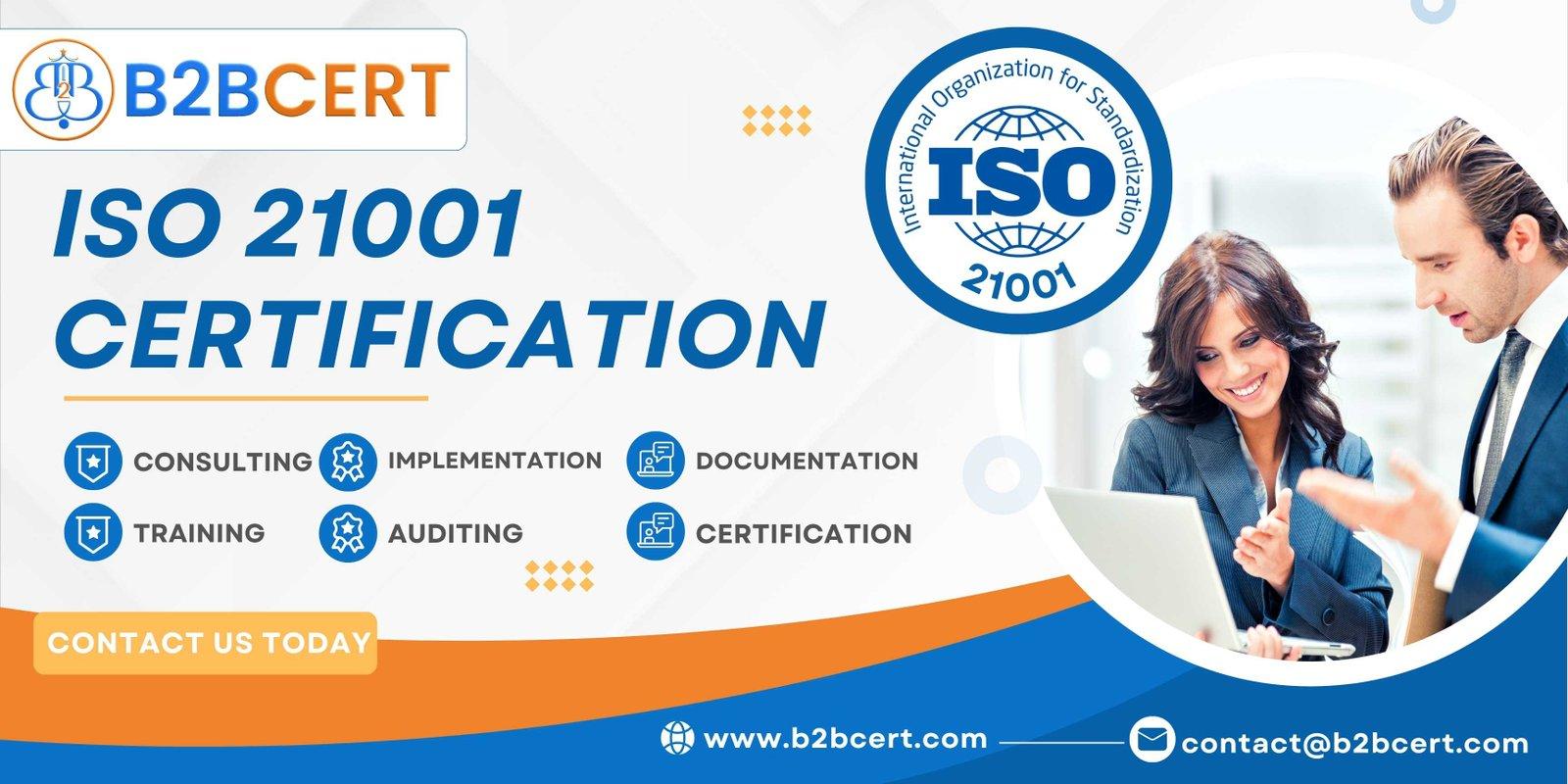 ISO 21001 Certification Services in Fresno