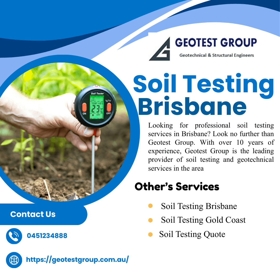 Professional Soil Testing Brisbane for Safe Construction