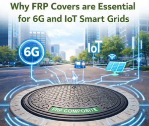 Fibrotech FRP Manhole Cover for Digital Networks