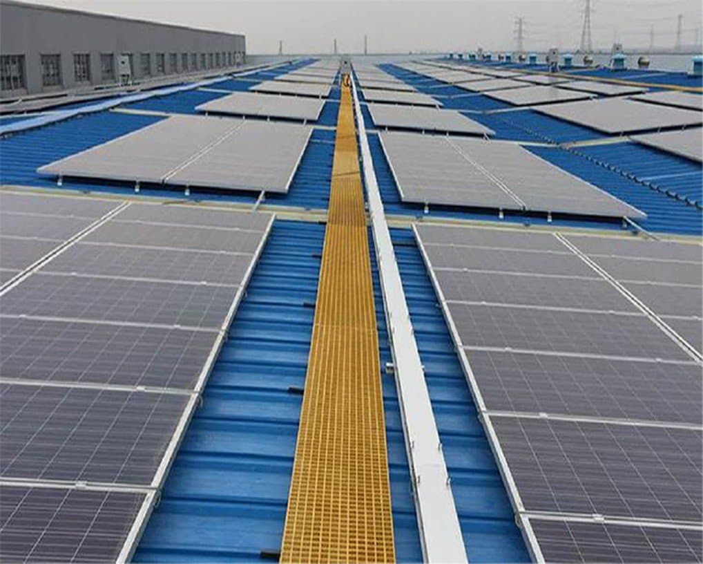 FRP Walkway Solutions for Solar Installations