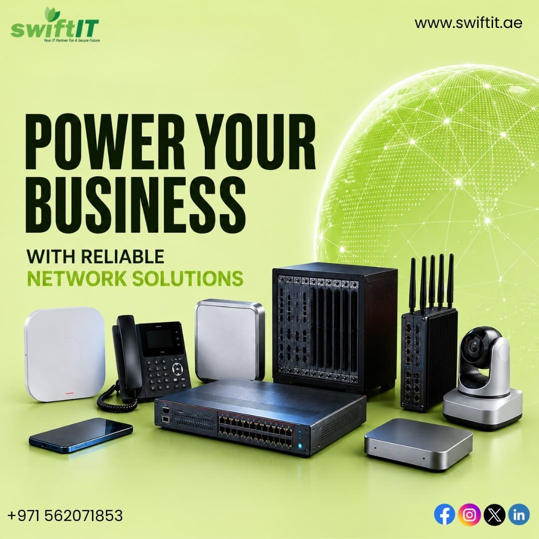 Reliable IT Solutions and IT Support Services in Abu Dhabi - SwiftIT