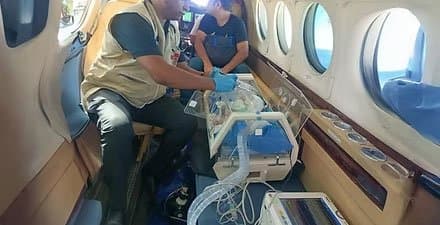 Air Ambulance Service in Canada for Patients Requiring Continuity of Care