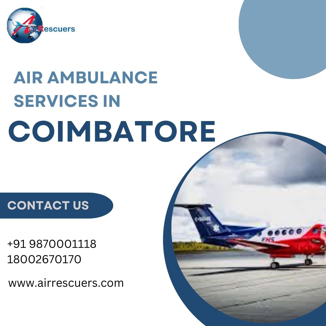 Air Ambulance Services in Coimbatore