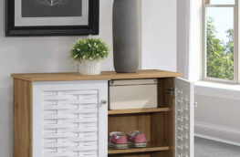 Wooden Shoe Rack