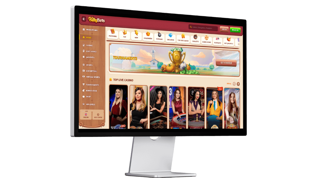 BillyBets Online Casino - Erleben Sie den Nervenkitzel des Glücksspiels