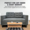 two seater sofa