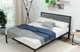 upholstered bed frame