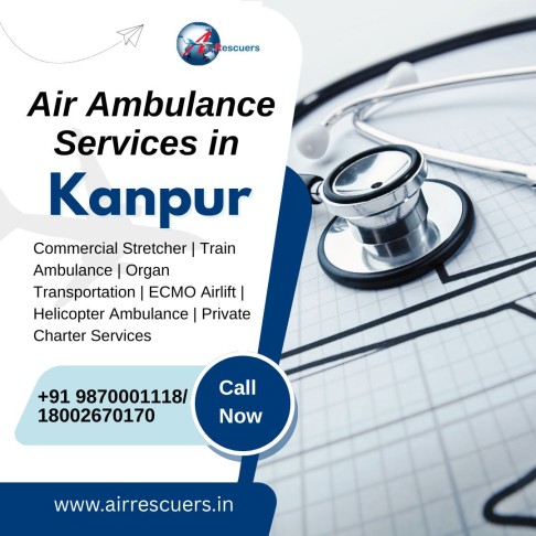 Air Ambulance Services in Kanpur