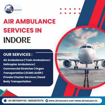 Air Ambulance Services in Indore