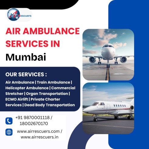 Air Ambulance Services in Mumbai