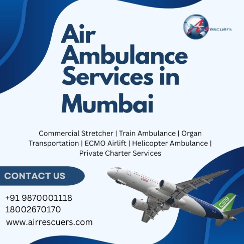 Air Ambulance Services in Mumbai
