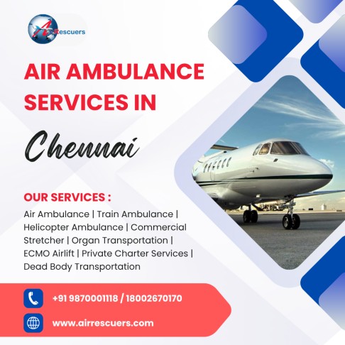 Air Ambulance Services in Chennai