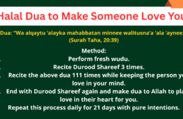 Halal Dua to Make Someone Love You