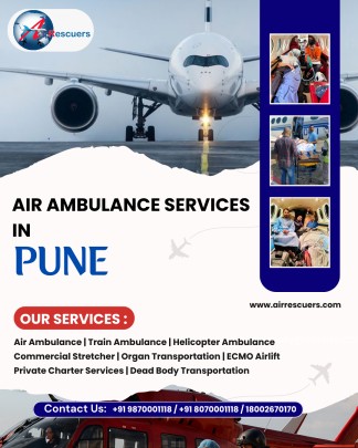 Air Ambulance services in Pune