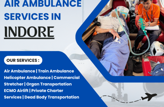 Air Ambulance Services in Indore