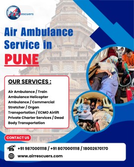 Air Ambulance Services in Pune