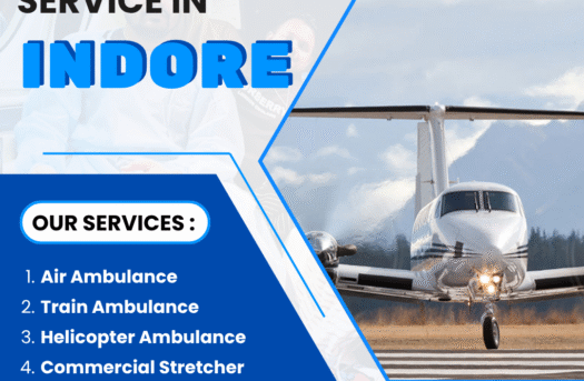 Air Ambulance Services in Indore
