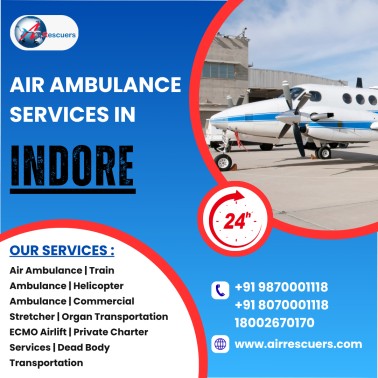 Air Ambulance Services in Indore