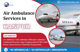 Air Ambulance Services in Kanpur