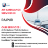 Air Ambulance Services in Raipur