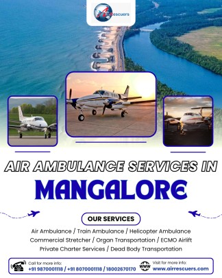 Air Ambulance Services in Mangalore