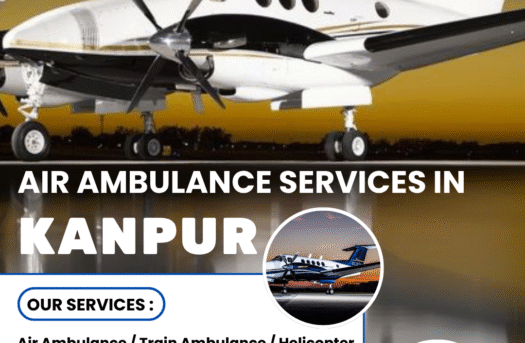 Air Ambulance Services in Kanpur