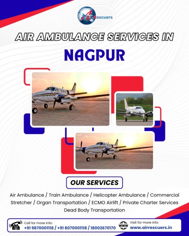 Air Ambulance Services in Nagpur