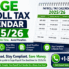 sage tax calendar