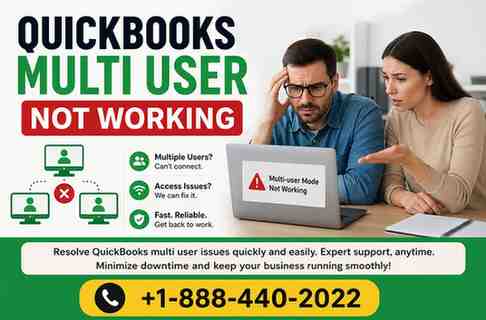 multi user mode not working quickbooks