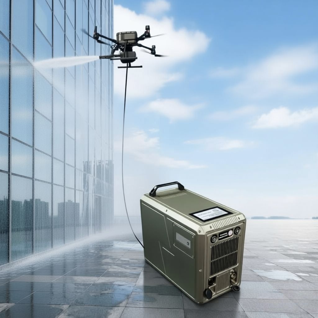 tethered drone ground station